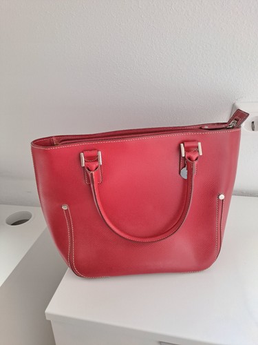 Lamarthe leder tasche rot - leder,