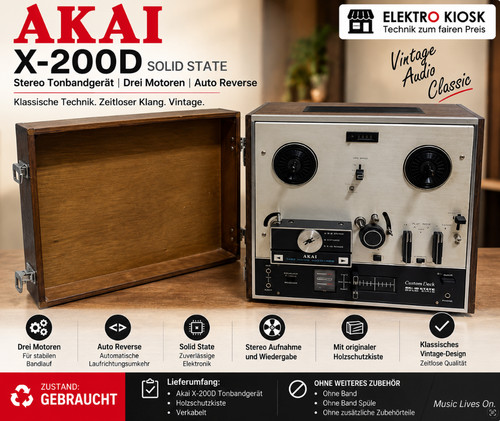 Akai 200d solid state - solid,