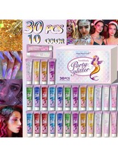 Gesichtsglitzer Pulver Box