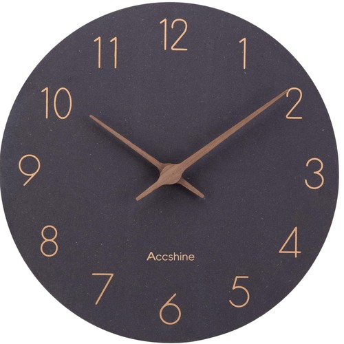 Wanduhr holz mdf leise retro - mdf,