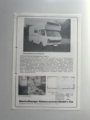 Hilton xl wohnmobil - lt,