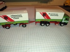 Herpa 859010 Wandt Spedition, MAN F90 WechselPlanenHängerZug