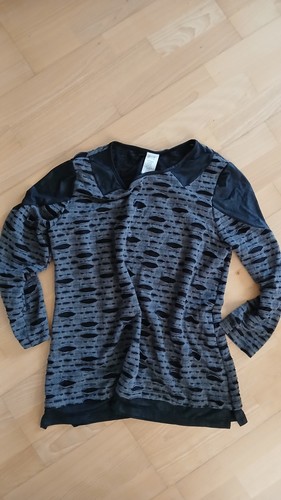 Longshirt schwarz 42 - schwarz,
