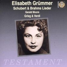 Elisabeth grümmer schubert - grümmer, :