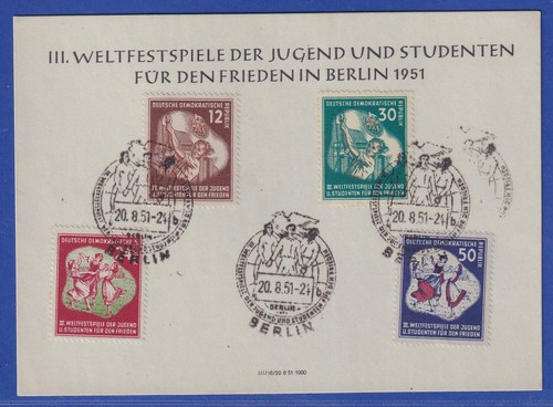 Ddr 1951 weltfestspiele - ddr,