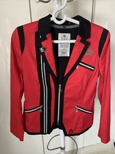 Strech Jacke Sportalm vom Feinsten 40 42 Rot mit Schwarz