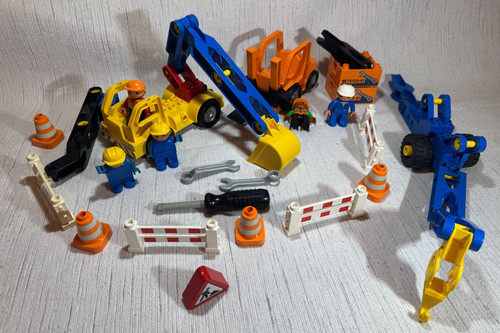 Lego duplo baustelle konvolut - lego,