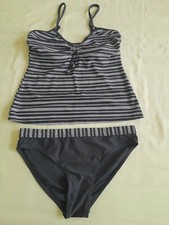 ESPRIT Tankini Oberteil Bikini Hose Badeanzug, Gr. 38