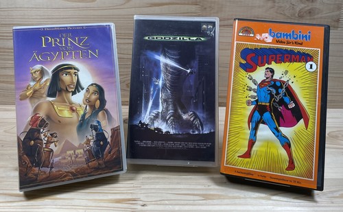 Vhs kassetten godzilla - kassetten,