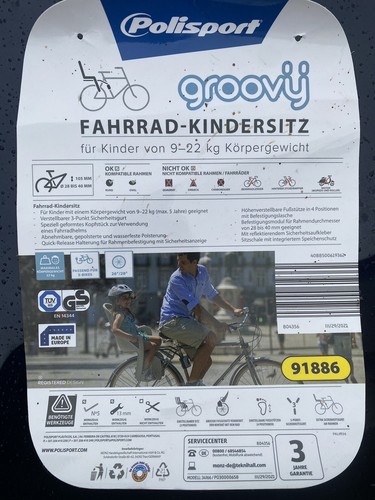 Polisport fahrradkindersitz - polisport,
