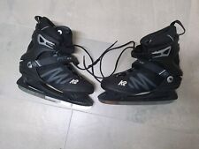 K2 F.I.T. Ice Skate Herren-Eislaufschuhe Schlittschuhe Softboot Schwarz/Rot