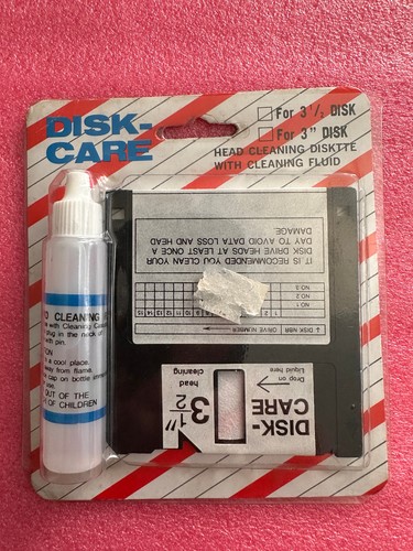 Zoll reinigungsdiskette - reinigungsdiskette, /