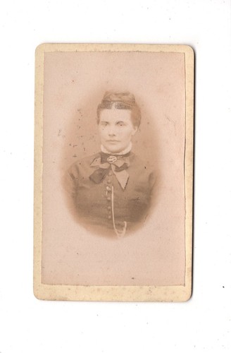 Cdv foto damenportrait - damenportrait,