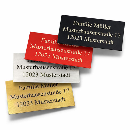 Briefkastenschild türschild - briefkastenschild,