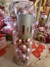 Weihnachten 40 rosa/roségold