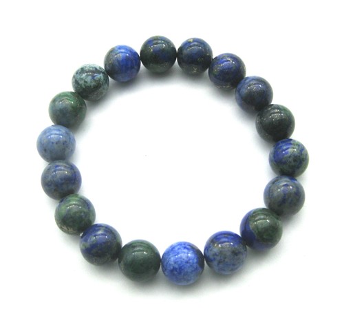Kugel armband azurit malachit - kugel-armband, azurit-malachit