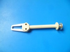 DDR Zuckerzange Zuckergreifer für Würfelzucker weiß Plaste Metall