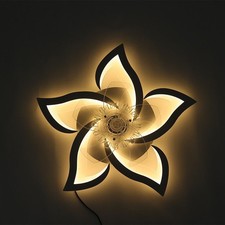 27" Große Blumen Design