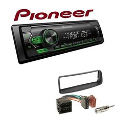 Pioneer Autoradio Android USB AUX mit Einbauset für Peugeot 206 206CC 1998-2007