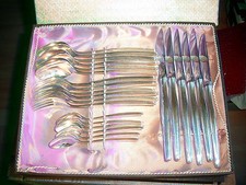 WMF Modell 5800 Hannover 24 teilig, 6 Personen   90 er Silberauflage 