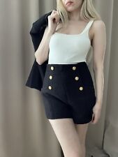 Zara Boucle Tweed Bermuda