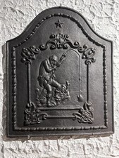 Antike ofenplatte gusseisen - antike,