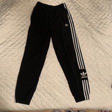 Adidas Damen Winter Hose Thermohose Trainingshose Jogginghose Warm schwarz/weiß