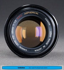 Canon FD 55 mm F1.2  S.S.C. ASPHERICAL 3b Objektiv im sehr guten Zustand