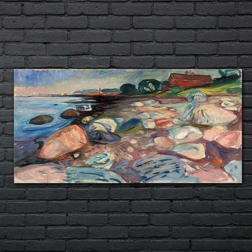 Ufer mit rotem - , 140x70