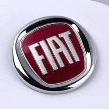 Für Fiat 120mm Embleme Ornamente Autogitter die Haube Badge Logo Decorate