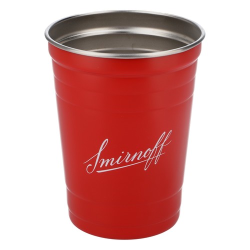 Smirnoff vodka aluminium glas - aluminium,