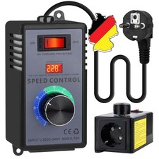 230V Drehzahlregler Drehzahlsteller Motordrehzahlsteuerung Ventilatoren Motoren
