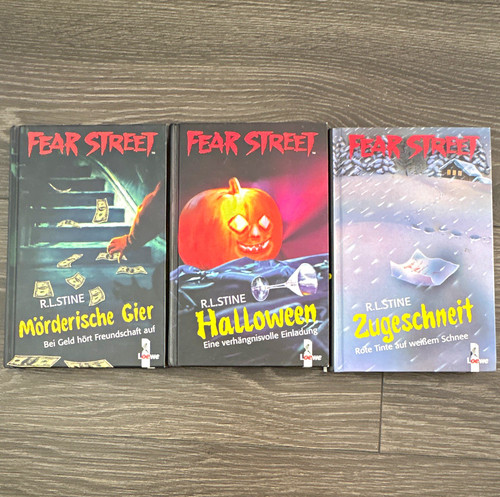 Fear street bücher set - 3x,