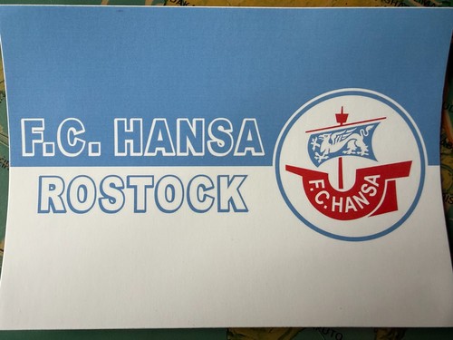 Hansa rostock aufkleber - hansa,