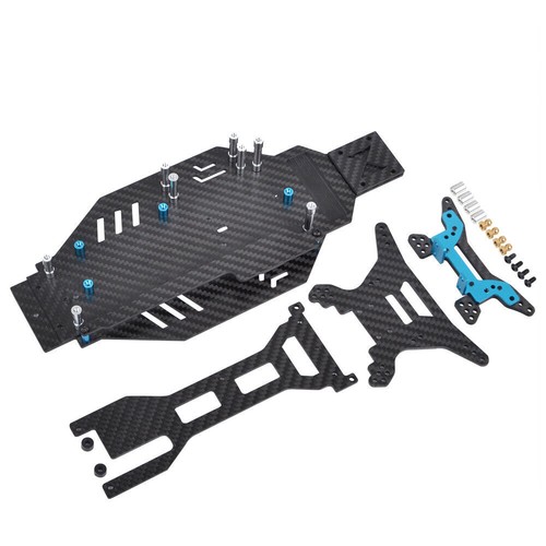 Carbon unterdeck chassis - carbon, mit