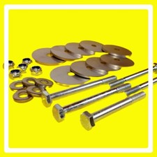 VW T3 Bus SYNCRO Getriebeaufhängung Satz Edelstahl VERSANDFREI