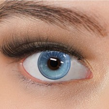 Kontaktlinsen farbig blaue