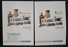 Fiat Ducato WoMo Hymer Swing Prospekt+Preise/brochure/folleto/opuscolo/broszura