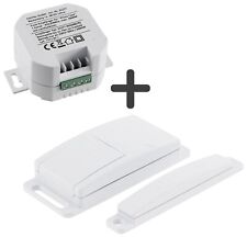 Funk-Abluftsteuerung Set UP Fensterkontakt-Schalter Dunstabzugshaube Ofen Kamin