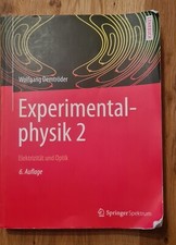 EXPERIMENTALPHYSIK 2 - Elektrizität und Optik - 6. Auflage - Wolfgang Demtröder
