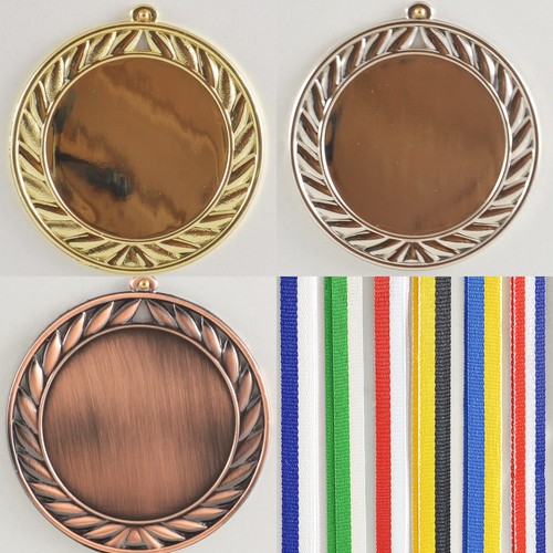 Medaille metall 70mm incl - 70mm,