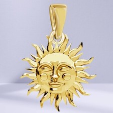 Sonne anhänger 925 - anhänger,