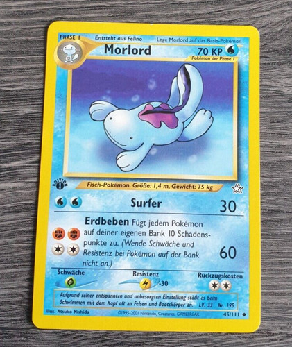 Pokemon karte morlord 45 - pokemon,