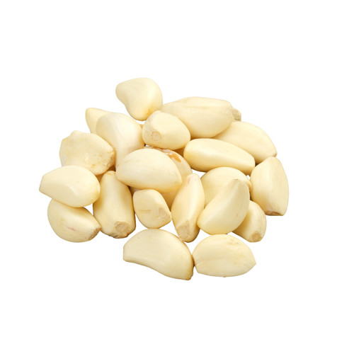 Geschälter knoblauch - geschälter,