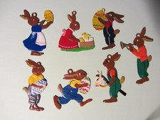 OSTERN    7   bemalte Zinn