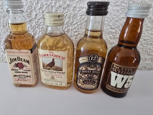 Vintage whisky miniaturen - vintage,
