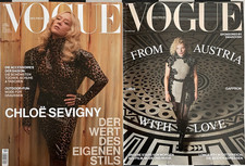 VOGUE 10/2025 Oktober mit Sonderheft Österreich Chloë Sevigny Stil Schuh Tasche