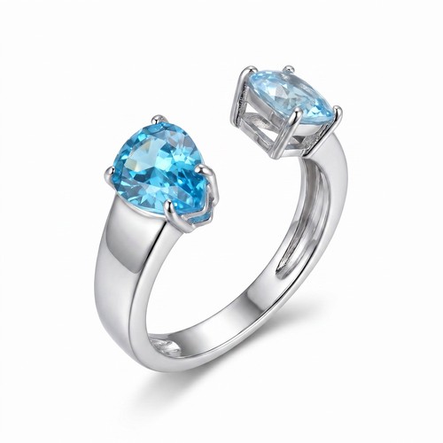 925 ring silber - ring, zirconia