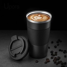 Audi 500ml Isolierbecher, Edelstahl - Schwarz (3292200400)