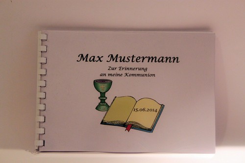 Gästebuch zur kommunion - zur,